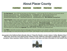 Tablet Screenshot of aboutplacercounty.com